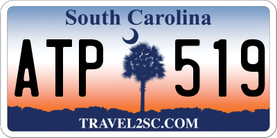 SC license plate ATP519