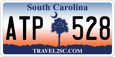 SC license plate ATP528