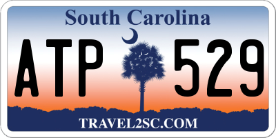 SC license plate ATP529