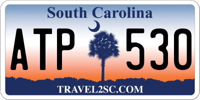 SC license plate ATP530