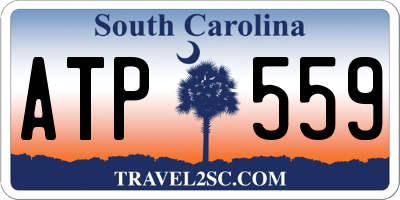 SC license plate ATP559