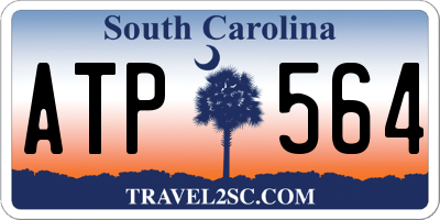 SC license plate ATP564