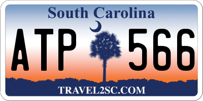 SC license plate ATP566