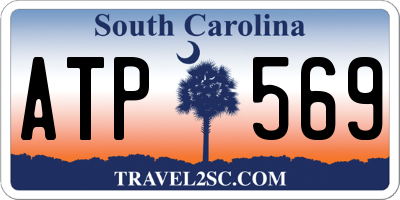 SC license plate ATP569
