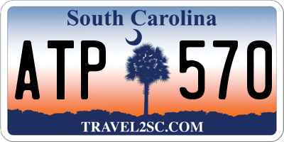 SC license plate ATP570