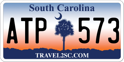 SC license plate ATP573