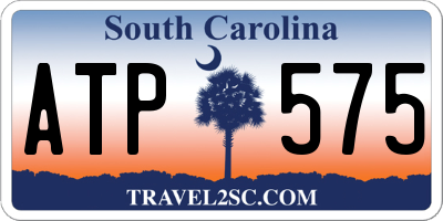 SC license plate ATP575