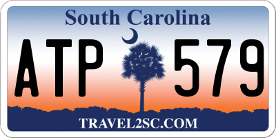 SC license plate ATP579