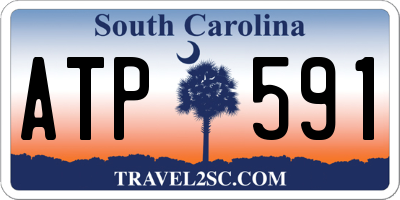 SC license plate ATP591