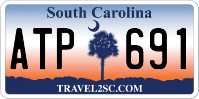 SC license plate ATP691
