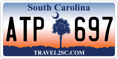 SC license plate ATP697