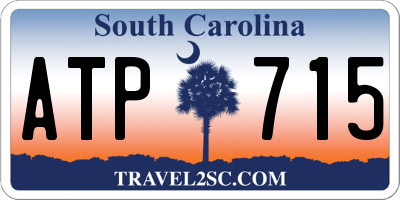 SC license plate ATP715