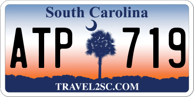 SC license plate ATP719