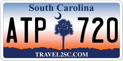 SC license plate ATP720