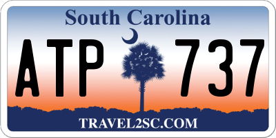 SC license plate ATP737