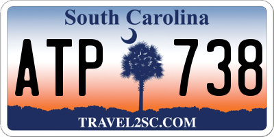 SC license plate ATP738