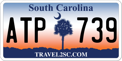 SC license plate ATP739