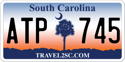 SC license plate ATP745
