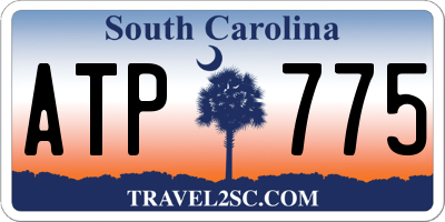 SC license plate ATP775