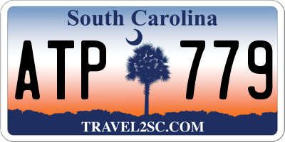 SC license plate ATP779