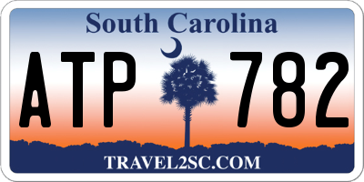SC license plate ATP782