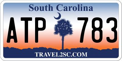 SC license plate ATP783