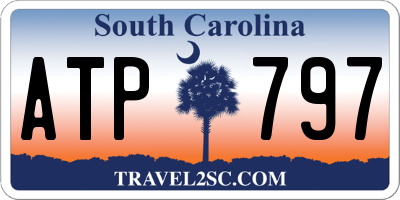 SC license plate ATP797