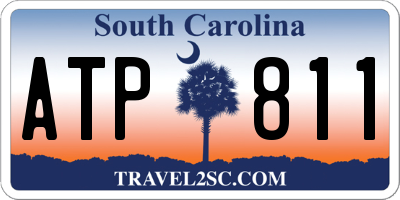 SC license plate ATP811