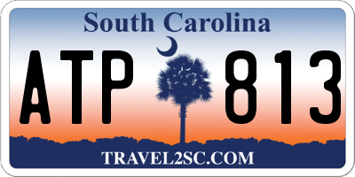 SC license plate ATP813