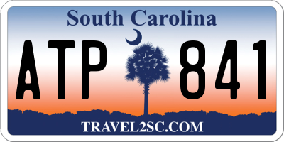 SC license plate ATP841