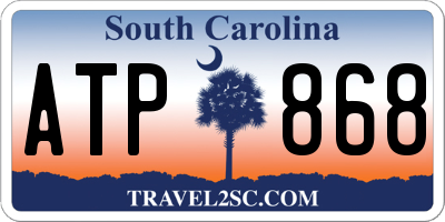 SC license plate ATP868