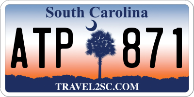 SC license plate ATP871