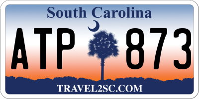 SC license plate ATP873