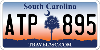 SC license plate ATP895