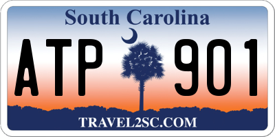 SC license plate ATP901