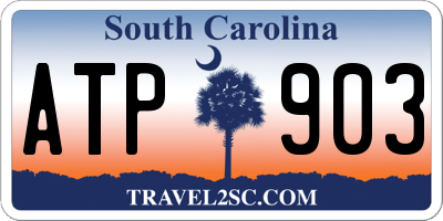 SC license plate ATP903