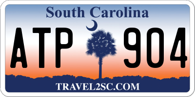 SC license plate ATP904
