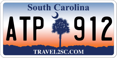 SC license plate ATP912