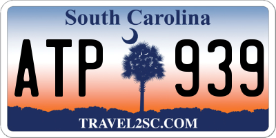 SC license plate ATP939