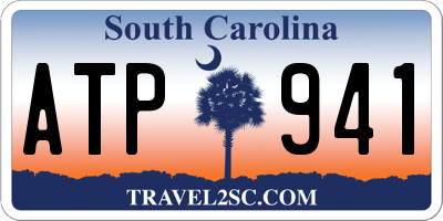 SC license plate ATP941
