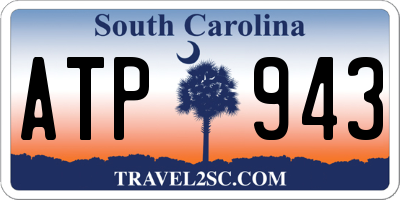 SC license plate ATP943