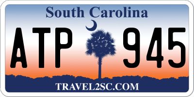 SC license plate ATP945