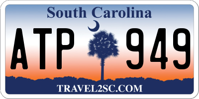 SC license plate ATP949
