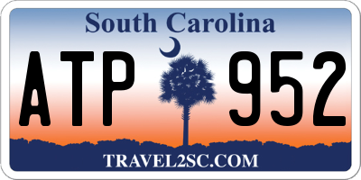 SC license plate ATP952