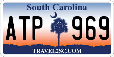 SC license plate ATP969