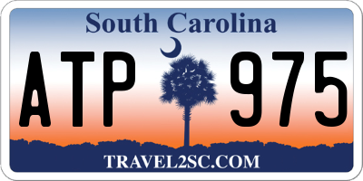 SC license plate ATP975