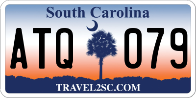 SC license plate ATQ079