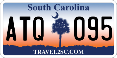 SC license plate ATQ095