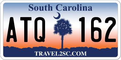 SC license plate ATQ162