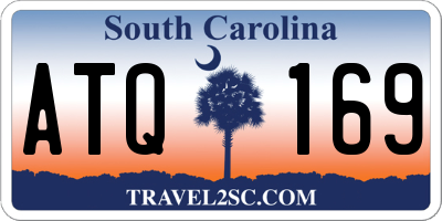 SC license plate ATQ169